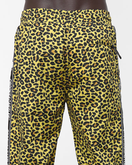 Crooks & Castles Slant Core Windbreaker Pant Leopard
