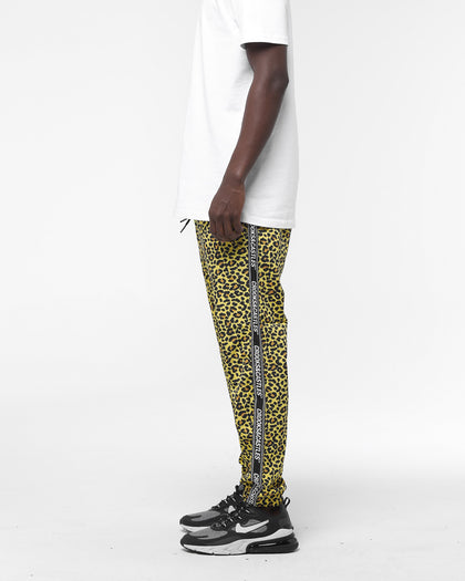 Crooks & Castles Slant Core Windbreaker Pant Leopard