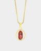 Veritas Enamel Virgin Mary Gold