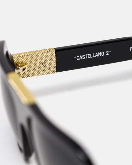 CROOKS & CASTLES CASTELLANO 2 SUNGLASS Black