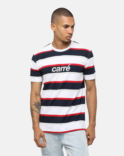 Carré Quatre Classique SS Tee Navy/Red