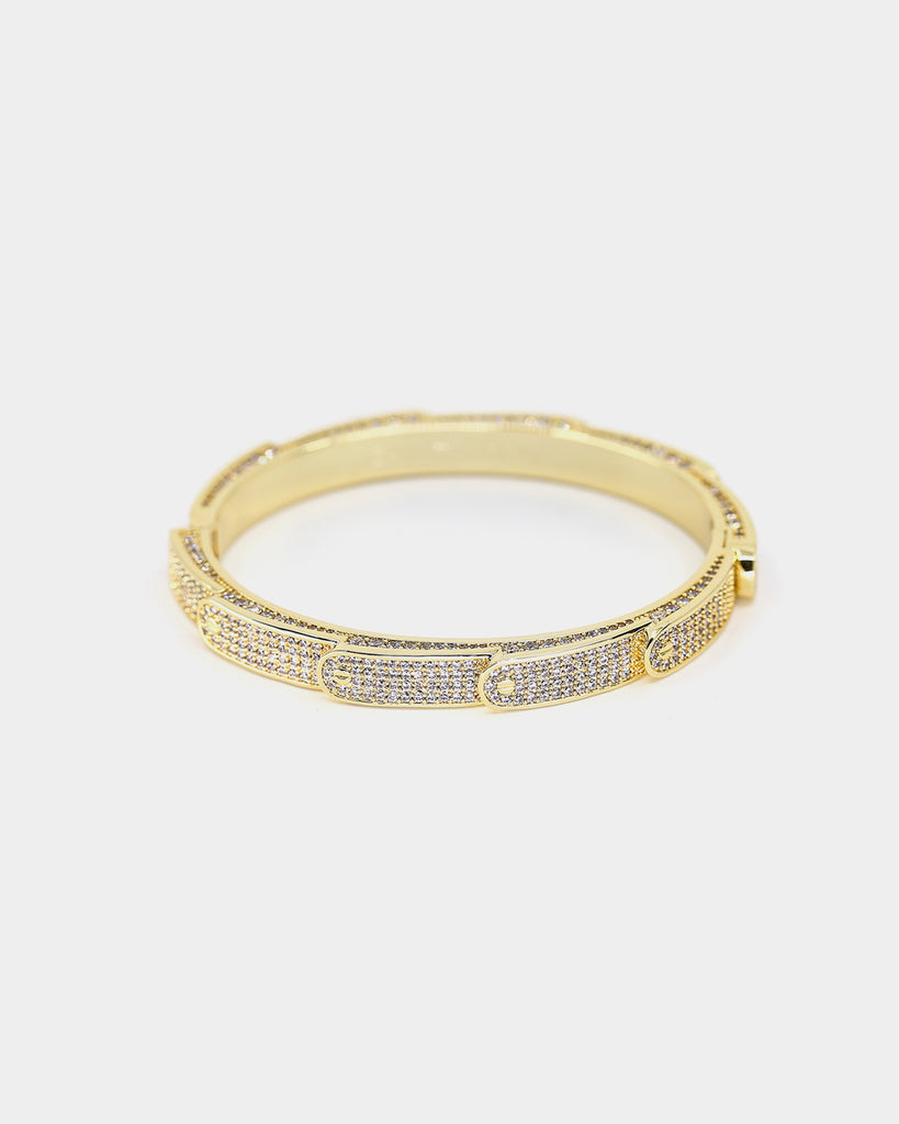Saint Morta Layers Bracelet Iced Gold | Culture Kings US