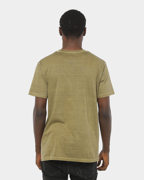 Rats Get Fat Span Vintage Tee Vintage Green