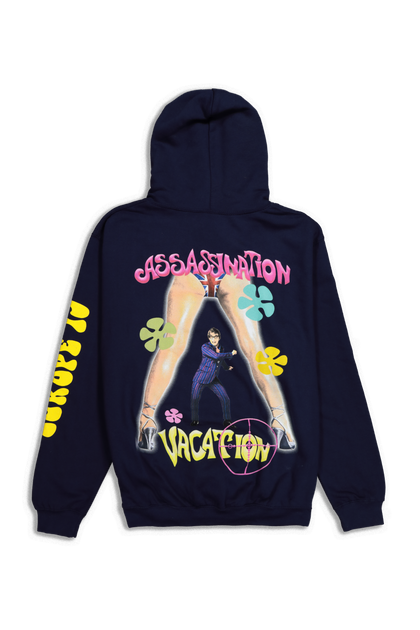 Drake Scorpion Merch Powers Assassination Hood Navy