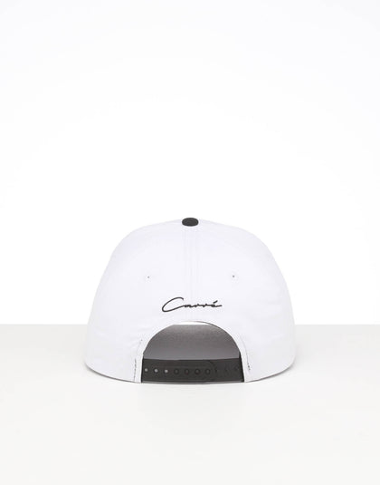 CARRÉ STAPLE METAL GRAND SNAPBACK WHITE/BLACK