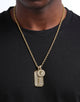 LAST KINGS OPULANCE PENDANTS & CHAIN SET GOLD