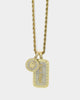 LAST KINGS OPULANCE PENDANTS & CHAIN SET GOLD