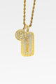 LAST KINGS OPULANCE PENDANTS & CHAIN SET GOLD