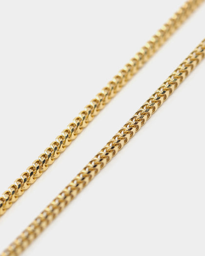 House Of Auric 2.5mm 24" Franco Chain 10K Gold