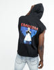 Eminem Sleeveless Photo Hoodie Black