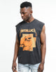 METALLICA Jump In The Fire Muscle Tee Washed Black