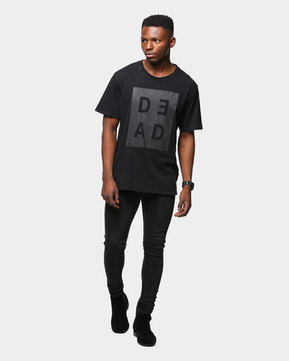 Men's Dead Studios Compact Dual T-Shirt Washed Black