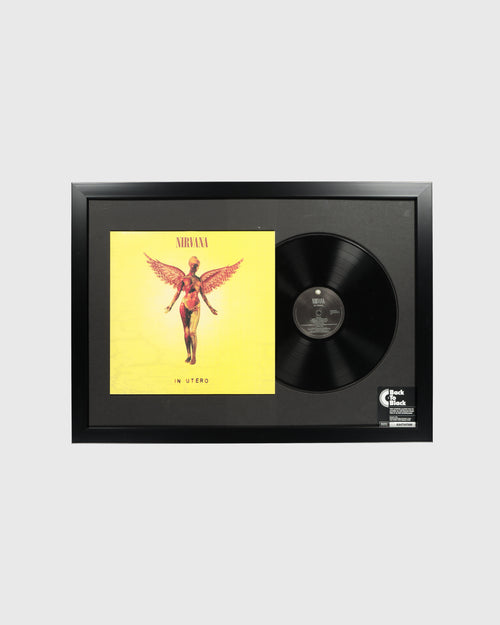 Music Merch Nirvana In Utero Framed Vinyl