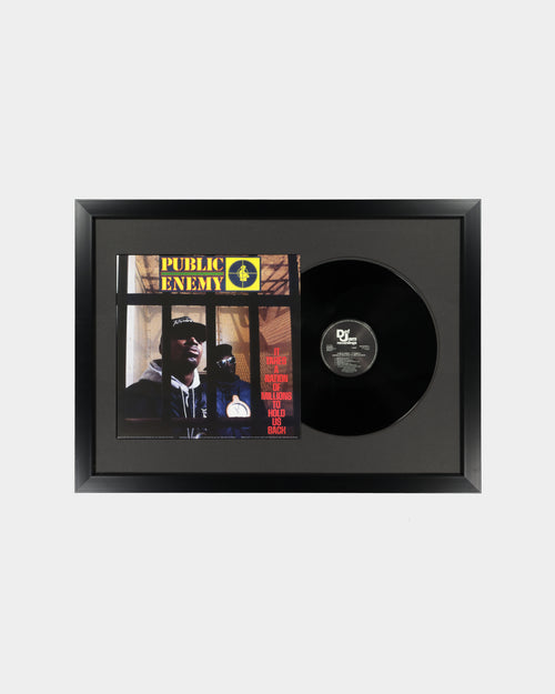 MUSIC MERCH PUBLIC ENEMY NATION OF MILLIONS TO HOLD US BACK FRAMED VINYL