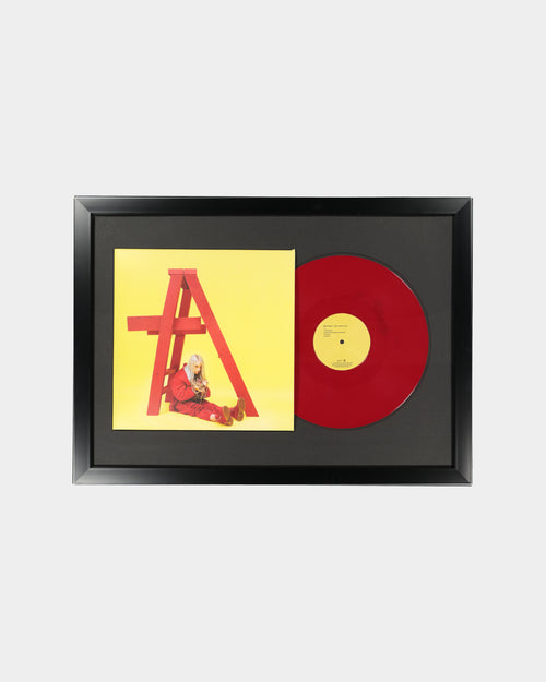 MUSIC MERCH BILLIE EILISH DON'T SMILE AT ME FRAMED VINYL