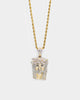 House Of Auric MESSIAH JESUS PENDANT 10K Yellow Gold