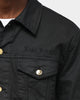 Last Kings Men's Regal Waxed Denim Jacket Black Wax