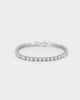 Saint Morta Round Cut 9" Tennis Bracelet White Gold