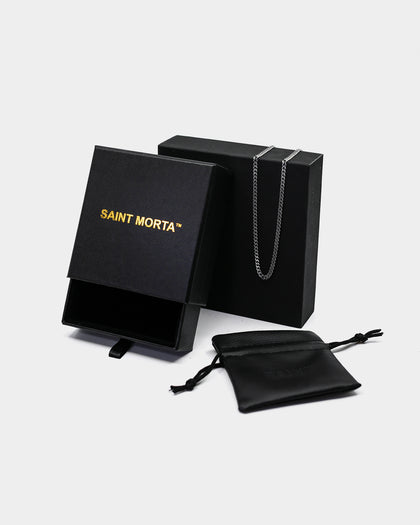 Saint Morta 3MM Micro Cuban Chain Silver