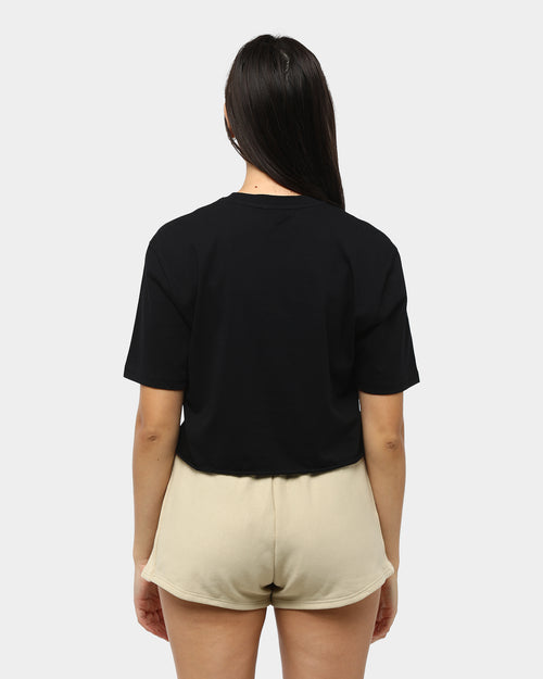 Status Society Rival Crop Tee Black
