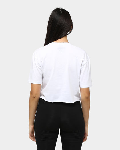 Status Society Women's Rival Crop T-Shirt White