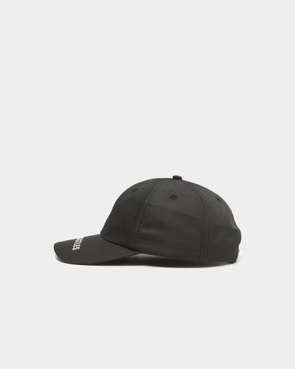 Crooks & Castles Men's Bold Nylon Ripstop Cap Black