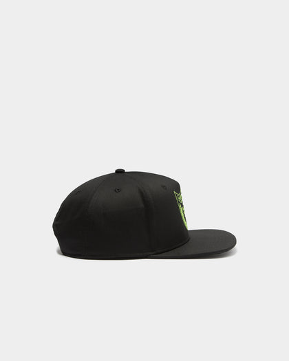 Crooks & Castles Dom C Cotton Twill Snapback Cap Black