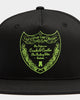 Crooks & Castles Dom C Cotton Twill Snapback Cap Black