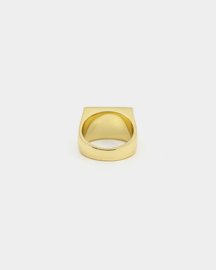 Last Kings Regal Signet Ring Gold