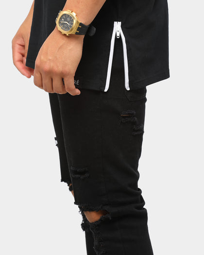 Carré Men's Fragment SS T-Shirt Black/White