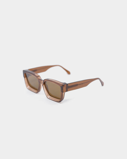 Saint Morta Unisex Las Ratas Sunglasses Brown Smoke