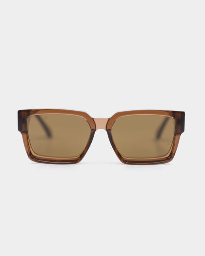 Saint Morta Unisex Las Ratas Sunglasses Brown Smoke