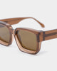 Saint Morta Unisex Las Ratas Sunglasses Brown Smoke
