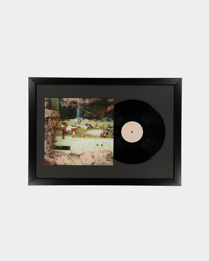 Music Merch Pusha T Daytona Framed Vinyl Black