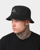 Loiter Metallic Badge Bucket Hat Black