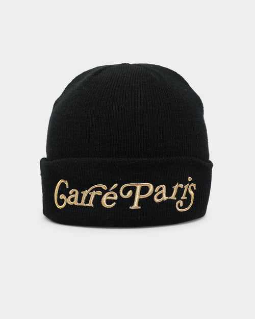 Carre Volle Beanie Black/Gold
