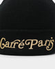 Carre Volle Beanie Black/Gold
