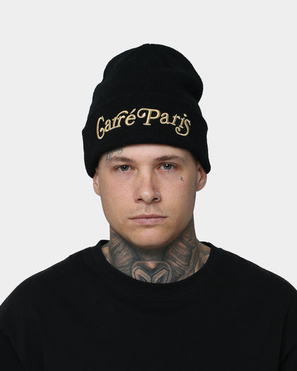 Carre Volle Beanie Black/Gold