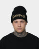 Carre Volle Beanie Black/Gold