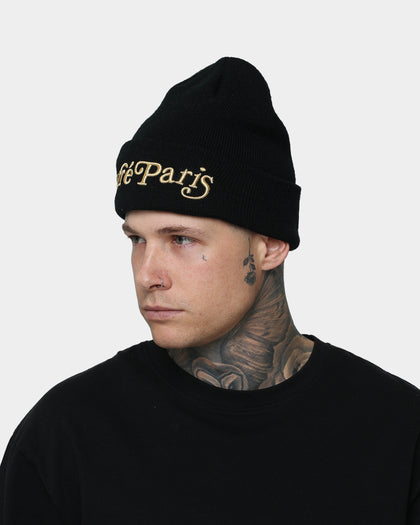 Carre Volle Beanie Black/Gold