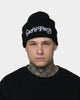 Carre Volle Beanie Black/White