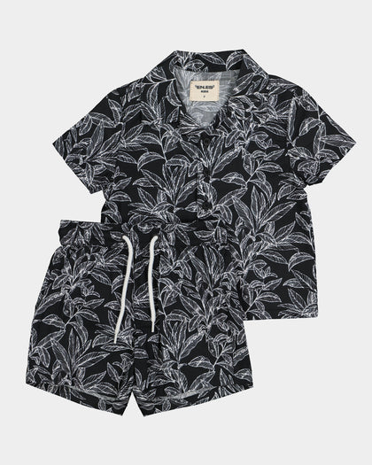 EN ES Kid's Let's Party Set White/Black