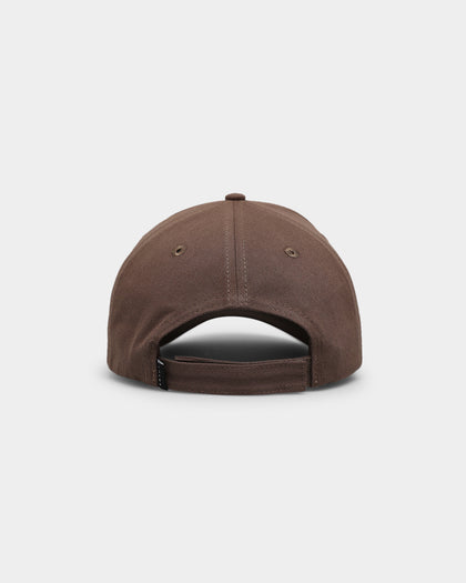 Saint Morta Alpha 6 Panel Strapback Dark Brown