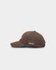 Saint Morta Alpha 6 Panel Strapback Dark Brown