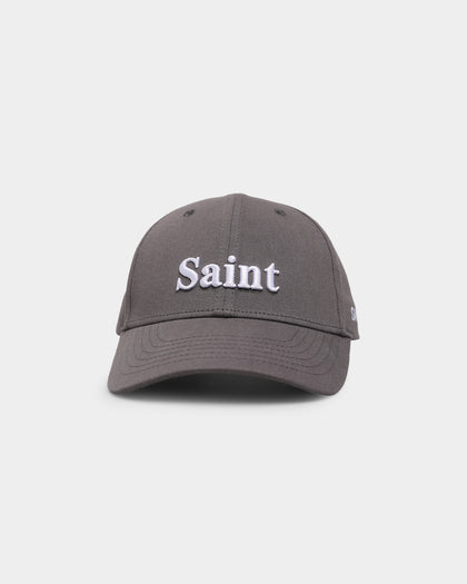 Saint Morta Alpha 6 Panel Strapback Dark Grey