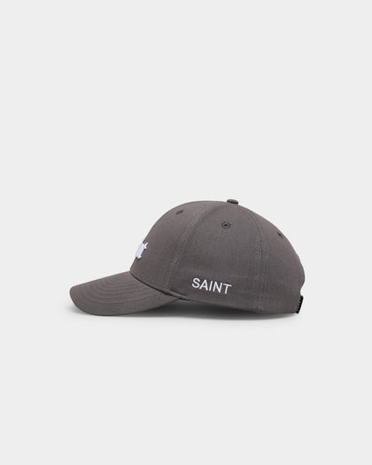 Saint Morta Alpha 6 Panel Strapback Dark Grey
