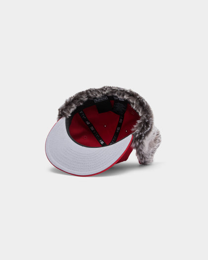 SUPREME x NEW ERA 59FIFTY EARFLAP NEW ERA RED