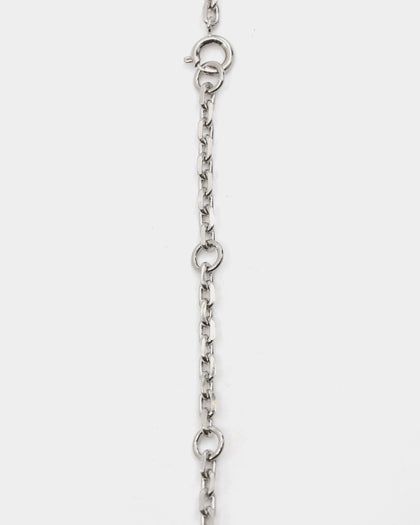 Off White Multicharm Colours Necklace Silver
