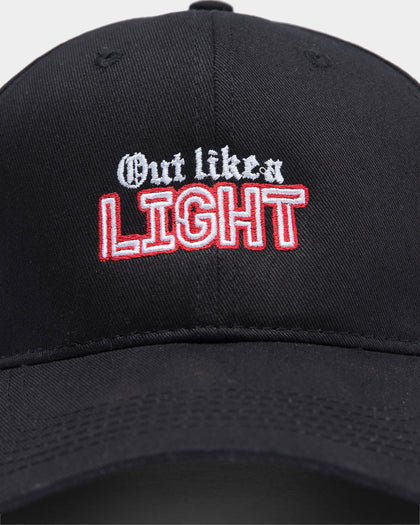 Goat Crew Men's Out Like A Light Strapback Black