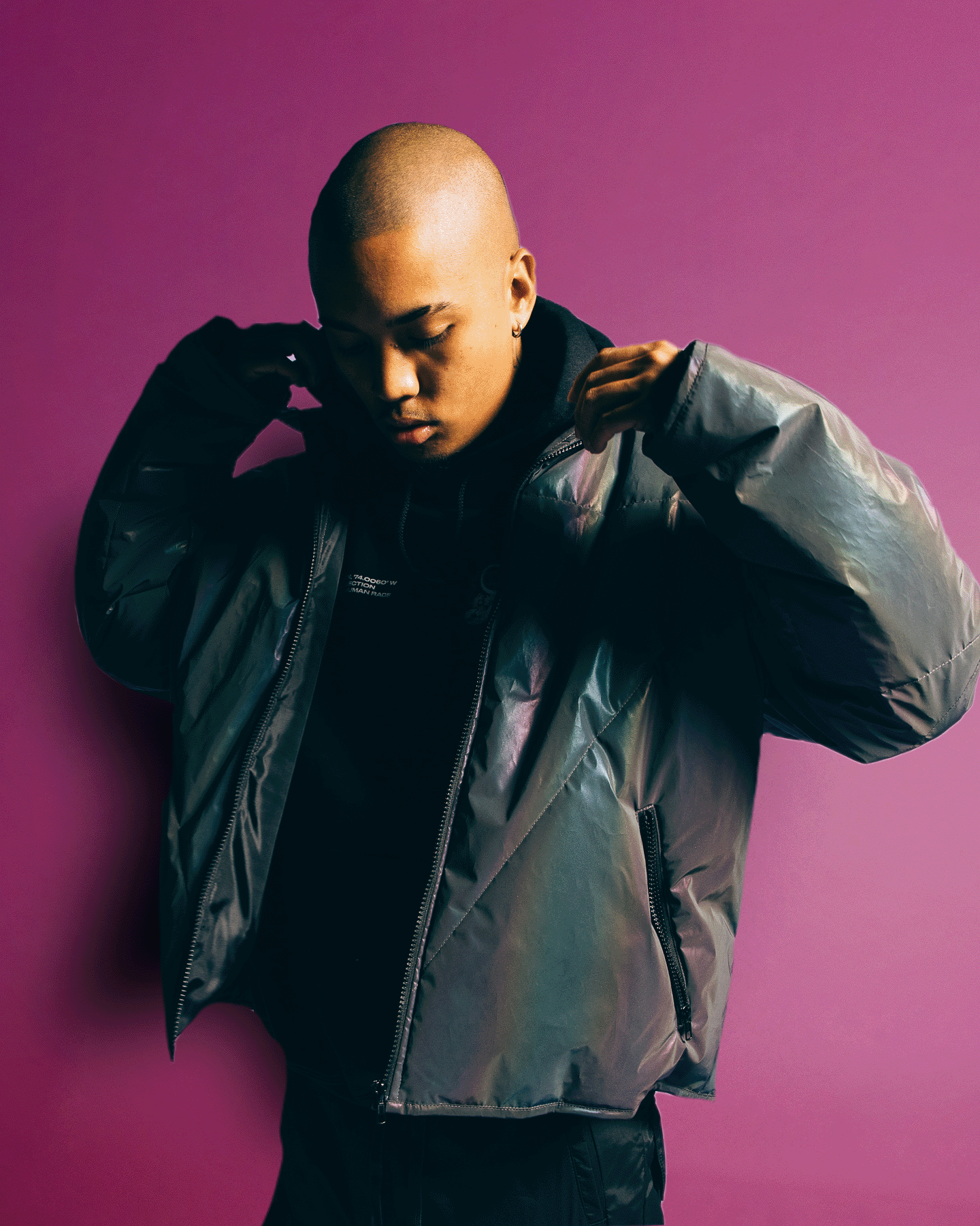 *p(R)ojectR® Reversible Puffer Jacket The North Face Reversible Puffer Jacket, Purple, Kid's 18